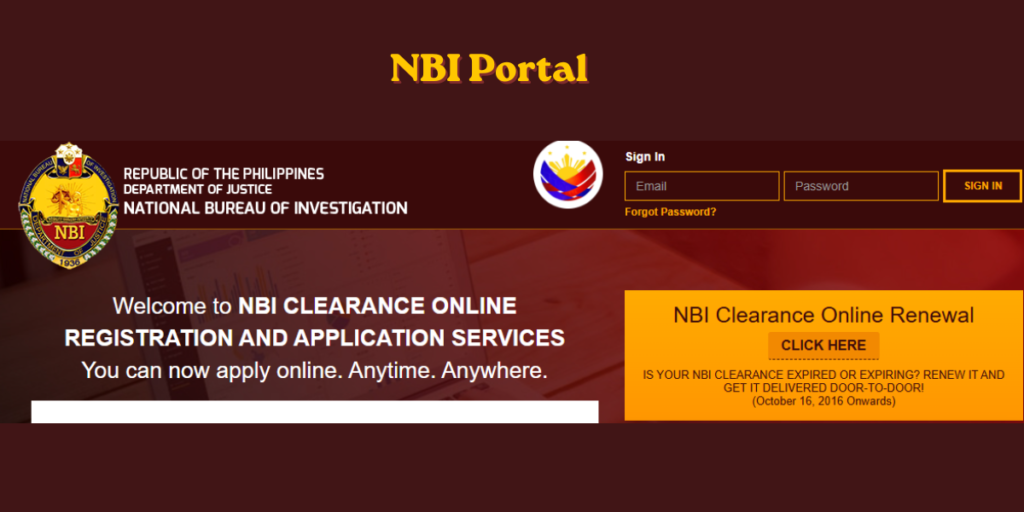 image for nbi portal