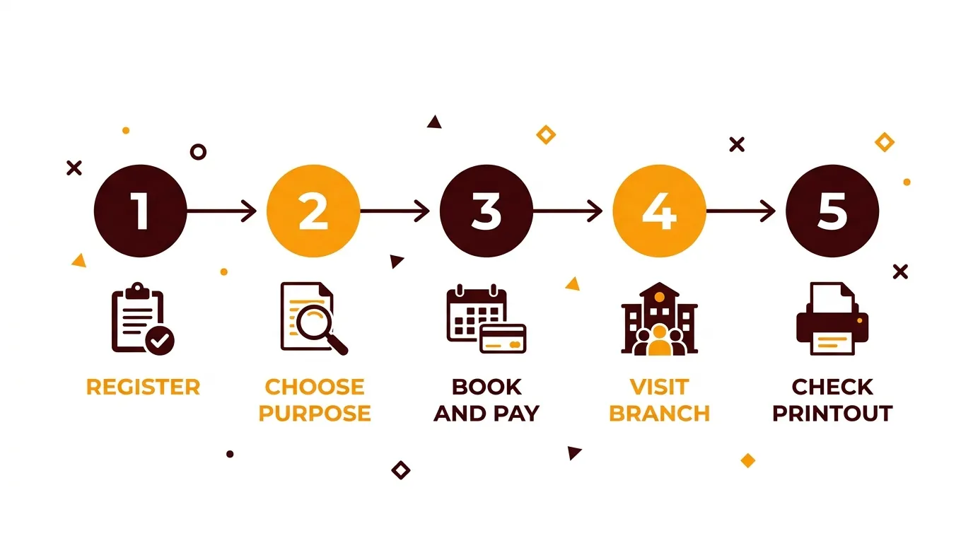 Color of NBI Clearance for Abroad: Purpose, Apostille & Rules 2026 2 Step-by-step process for getting an NBI clearance for overseas use