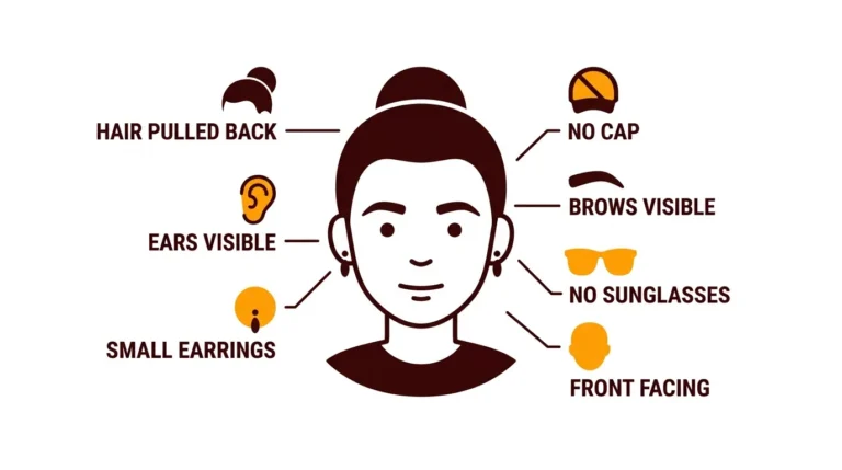Photo-ready look for NBI appointment attire and face capture